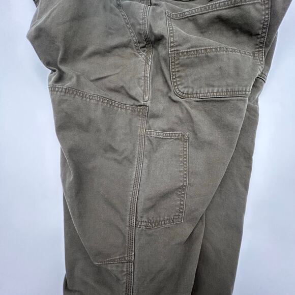 Carhartt Jeans Men 42x34 Rugged Flex Relaxed Fit Double Knee Canvas Utility Pant - Picture 5 of 11